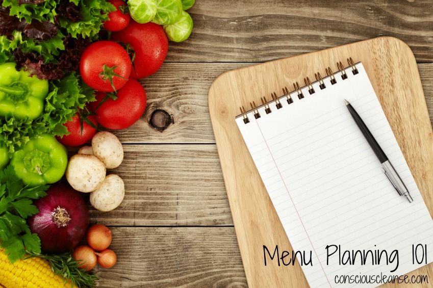 Conscious Cleanse Menu Planning 101