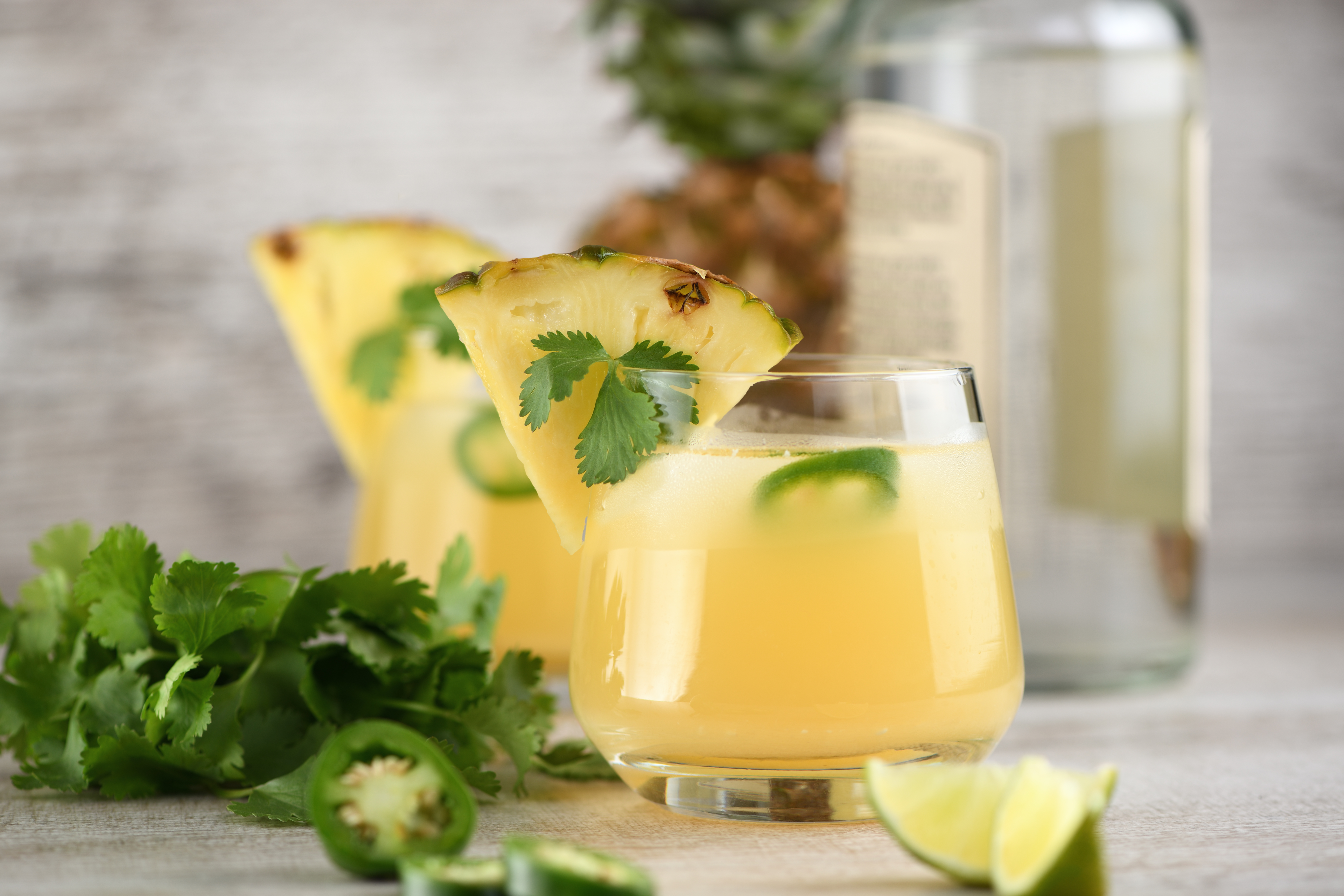 Jalapeño Cilantro Mezcal Margarita