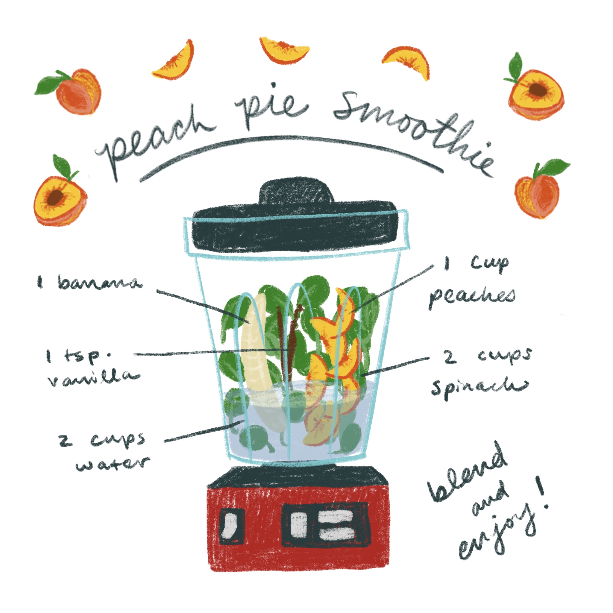 Peach Pie Smoothie