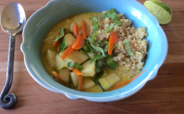 Coconut Curry Zucchini Soup