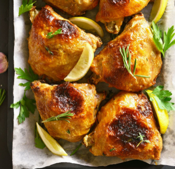 Lemony Roasted Chicken