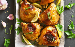 Lemony Roasted Chicken