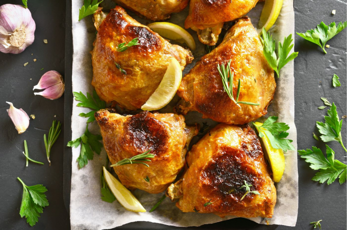 Image for Lemony Roasted Chicken