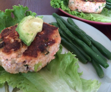 Wild Salmon Burger